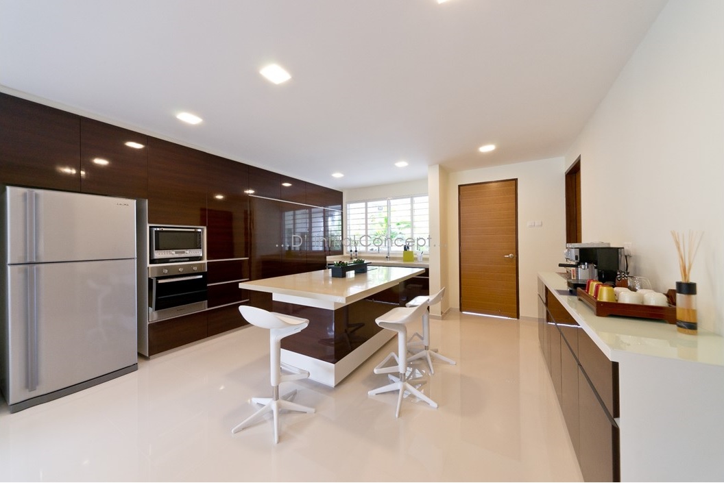 Contemporary, Minimalist Design - Kitchen - Landed House - Design by D Initial Concept