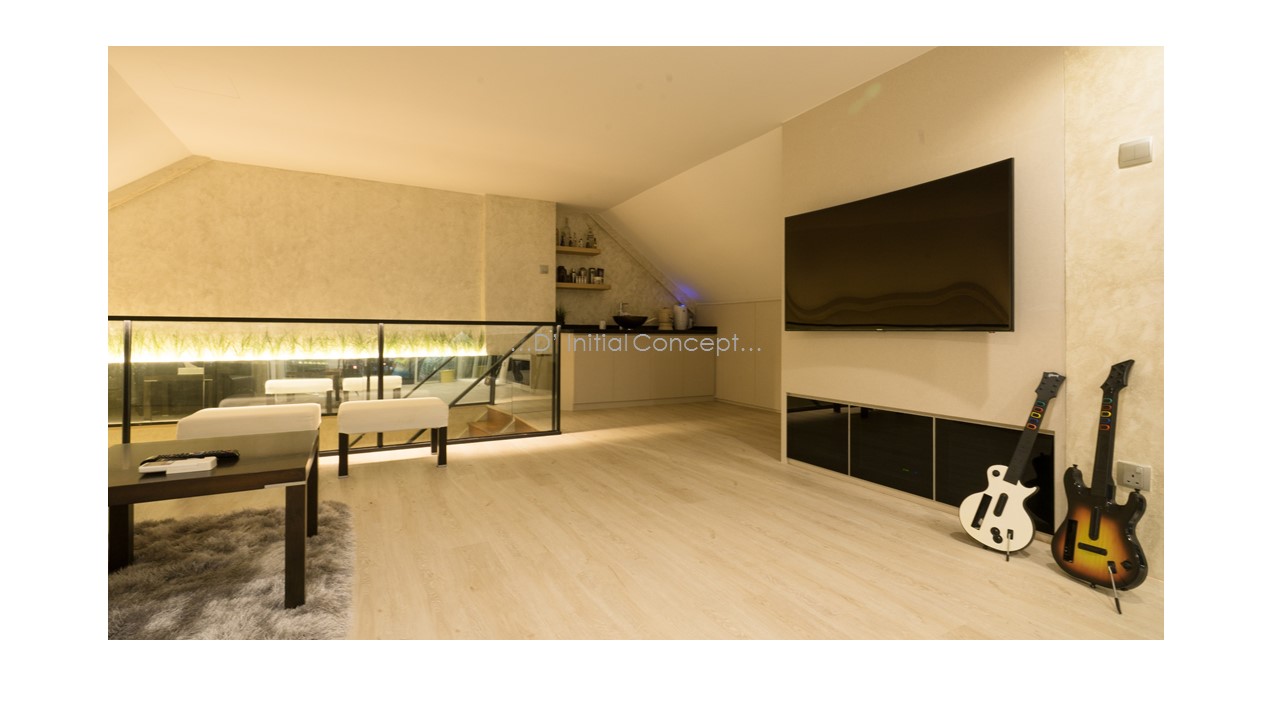 Contemporary, Modern Design - Entertainment Room - Landed House - Design by D Initial Concept