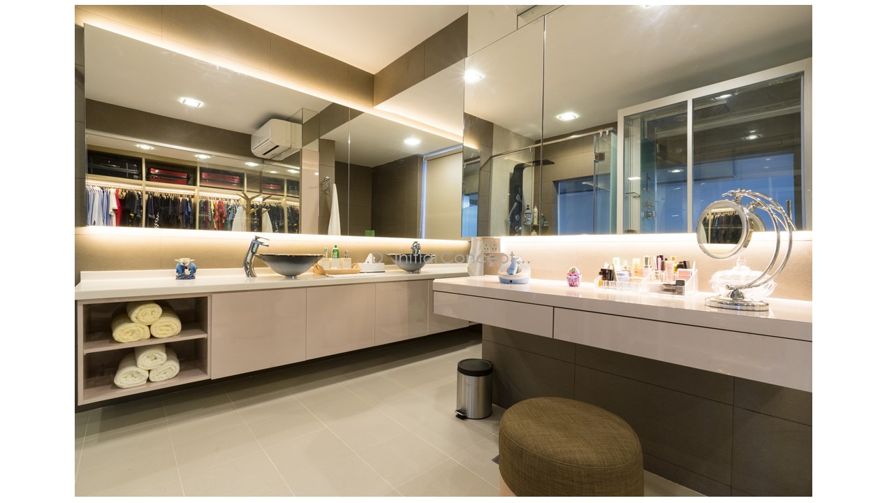 Contemporary, Modern Design - Bathroom - Landed House - Design by D Initial Concept