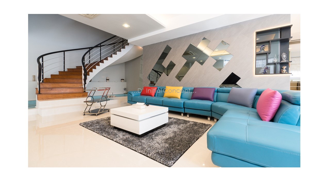 Contemporary, Modern Design - Living Room - Landed House - Design by D Initial Concept