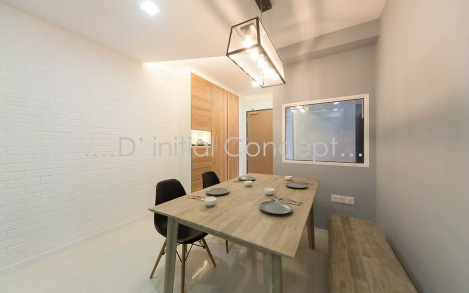 Minimalist, Scandinavian Design - Dining Room - Condominium - Design by D Initial Concept