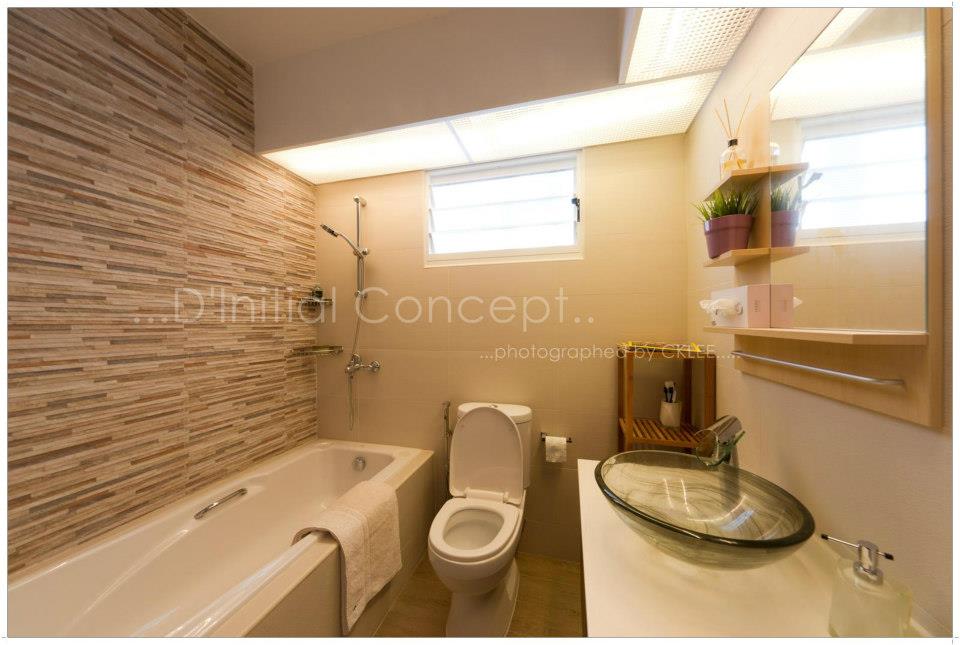 Contemporary, Industrial Design - Bathroom - HDB 4 Room - Design by D Initial Concept