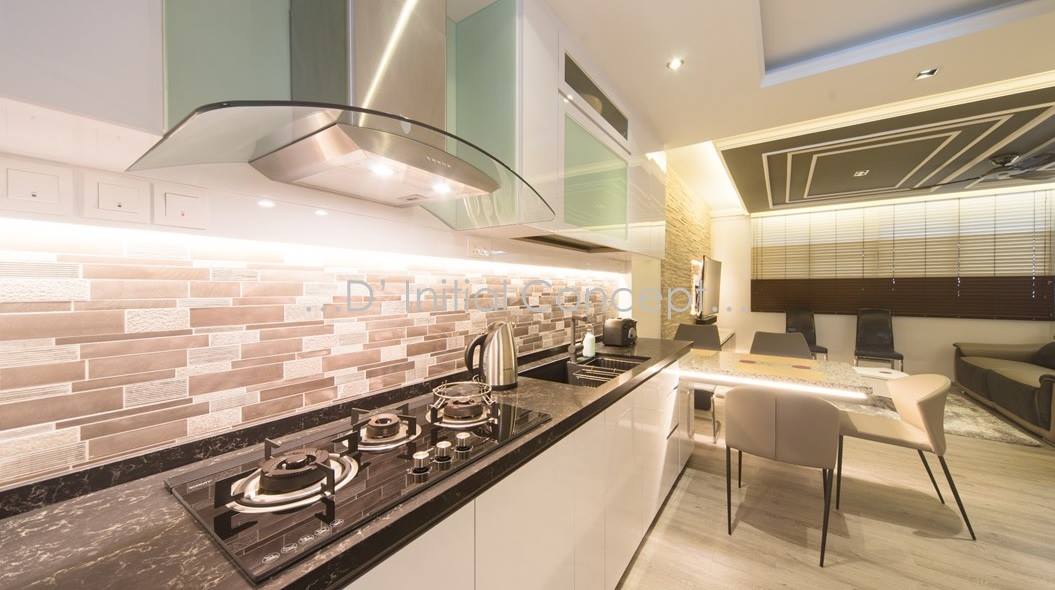 Classical, Contemporary, Modern Design - Kitchen - HDB 4 Room - Design by D Initial Concept