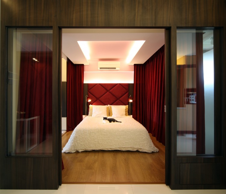 Contemporary Design - Bedroom - HDB 3 Room - Design by Distinctidentity Pte Ltd