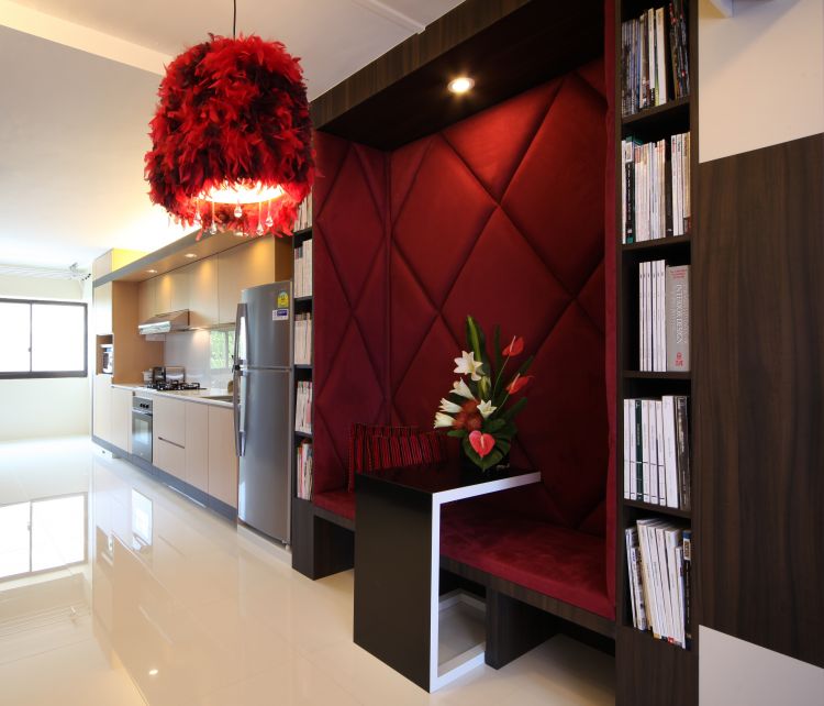 Classical Design - Dining Room - HDB 3 Room - Design by Distinctidentity Pte Ltd