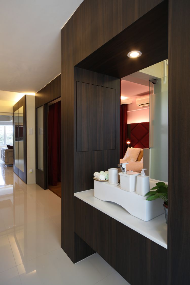 Classical Design - Bathroom - HDB 3 Room - Design by Distinctidentity Pte Ltd