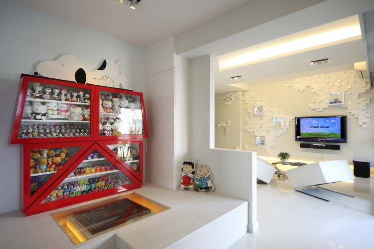 Contemporary Design - Living Room - Condominium - Design by Distinctidentity Pte Ltd