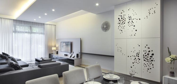 Minimalist Design - Living Room - Condominium - Design by Distinctidentity Pte Ltd