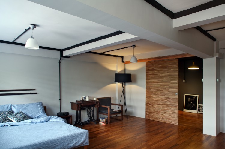 Retro Design - Bedroom - HDB 5 Room - Design by Distinctidentity Pte Ltd