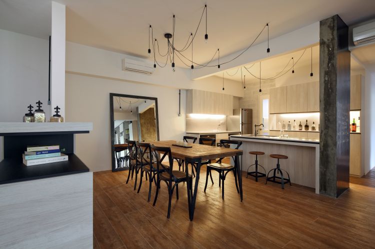 Scandinavian Design - Dining Room - Condominium - Design by Distinctidentity Pte Ltd
