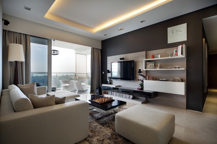 Minimalist Design - Living Room - Condominium - Design by Distinctidentity Pte Ltd