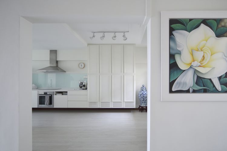 Minimalist Design - Kitchen - HDB Executive Apartment - Design by Distinctidentity Pte Ltd