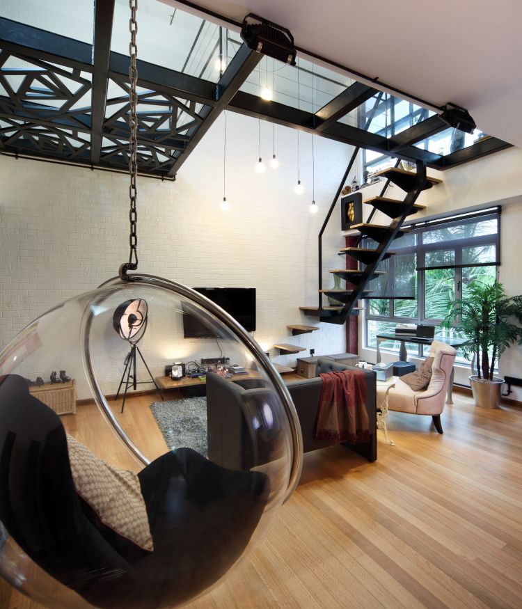Country Design - Living Room - Condominium - Design by Distinctidentity Pte Ltd