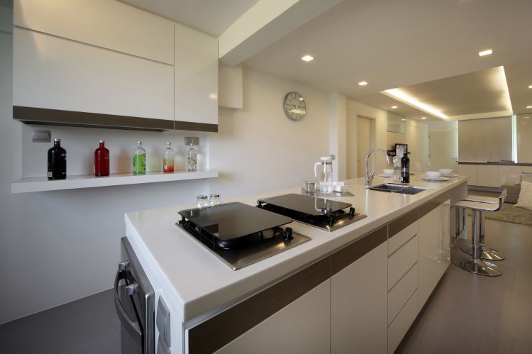 Minimalist Design - Kitchen - HDB 3 Room - Design by Distinctidentity Pte Ltd