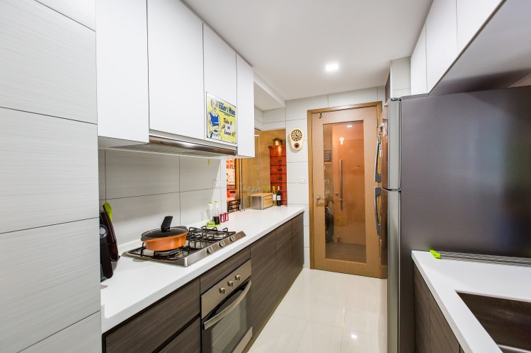 Industrial, Modern Design - Kitchen - Condominium - Design by Diva's Interior Design Pte Ltd