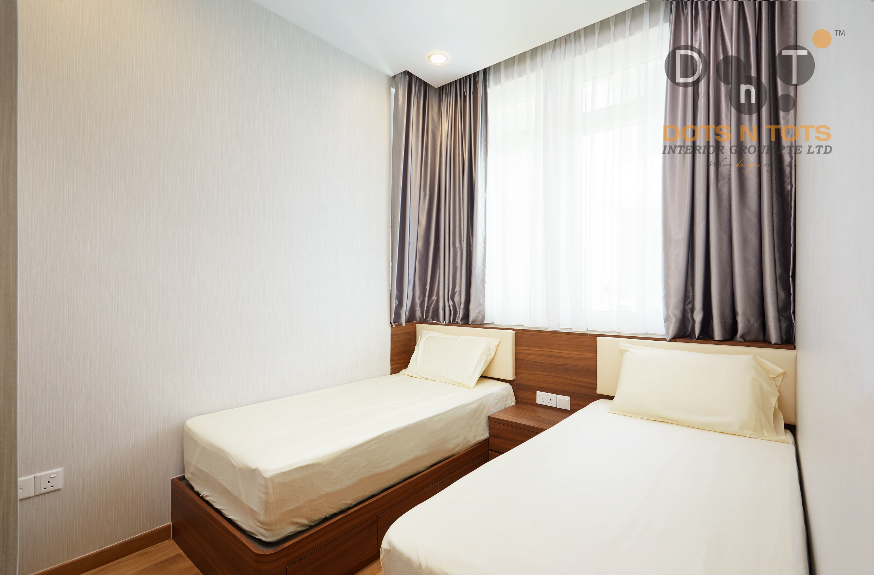 Contemporary, Modern Design - Bedroom - Condominium - Design by Dots n Tots Interior Pte Ltd