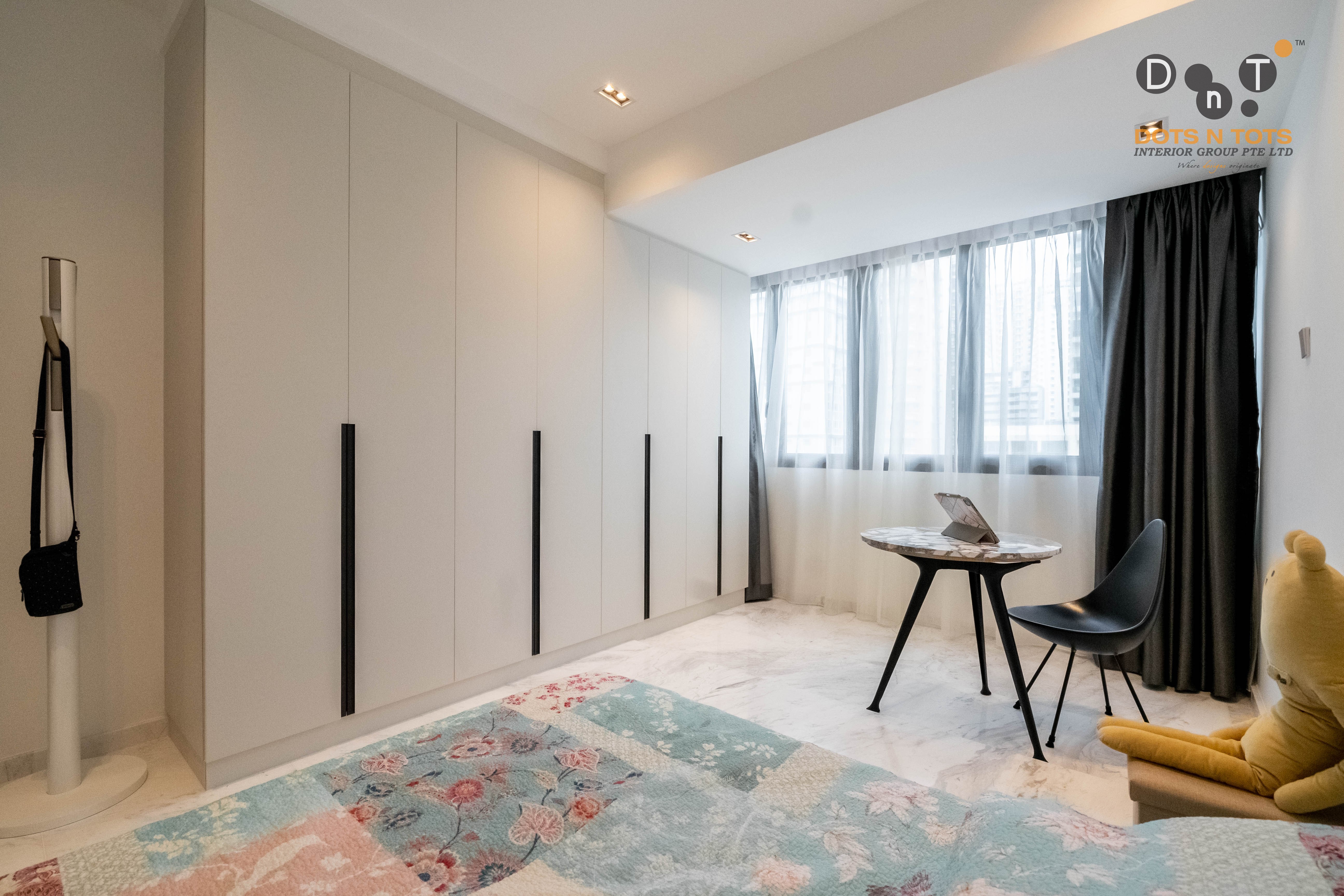 Contemporary, Modern Design - Bedroom - Condominium - Design by Dots n Tots Interior Pte Ltd