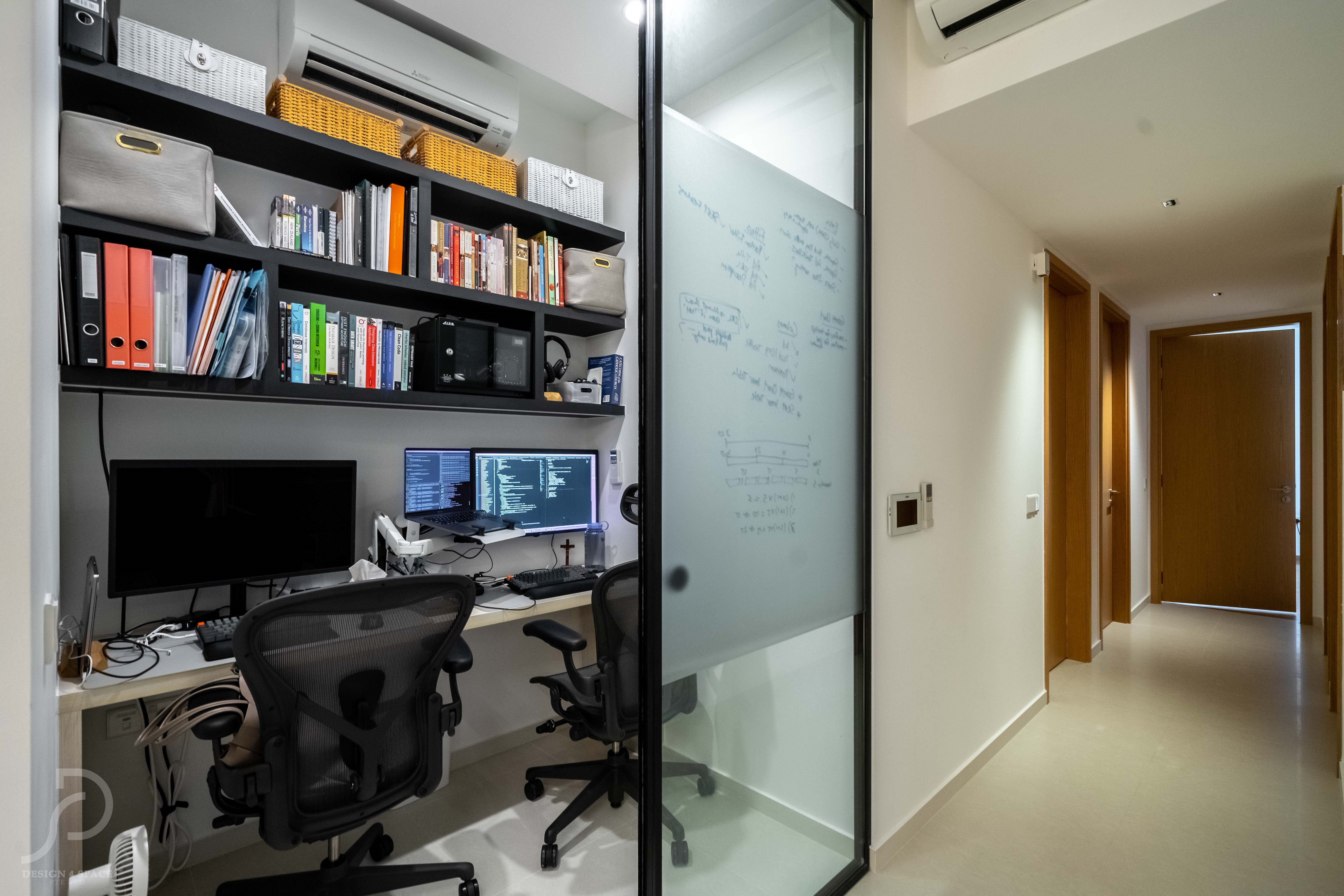 Modern Design - Study Room - Condominium - Design by Dots n Tots Interior Pte Ltd