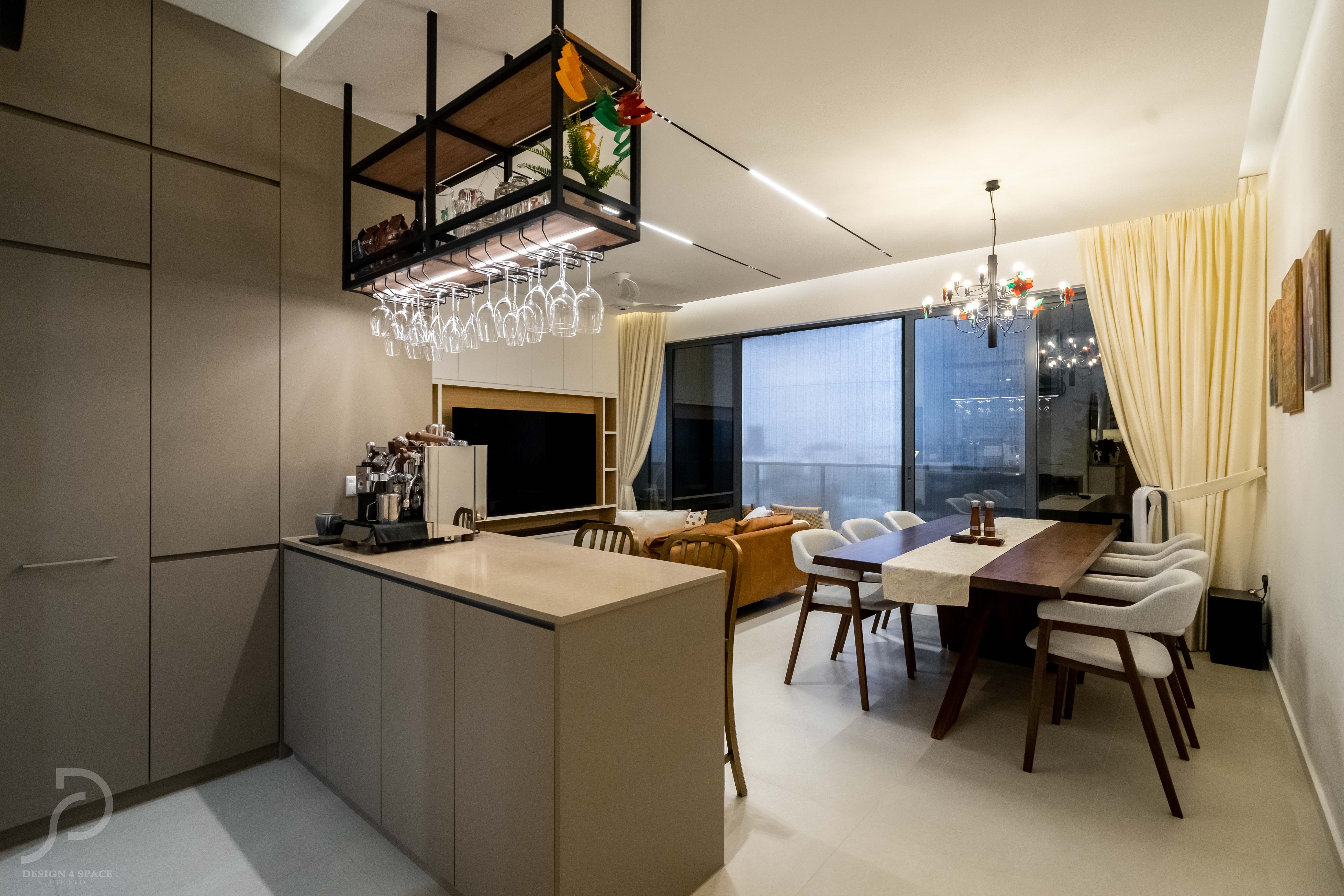 Modern Design - Living Room - Condominium - Design by Dots n Tots Interior Pte Ltd