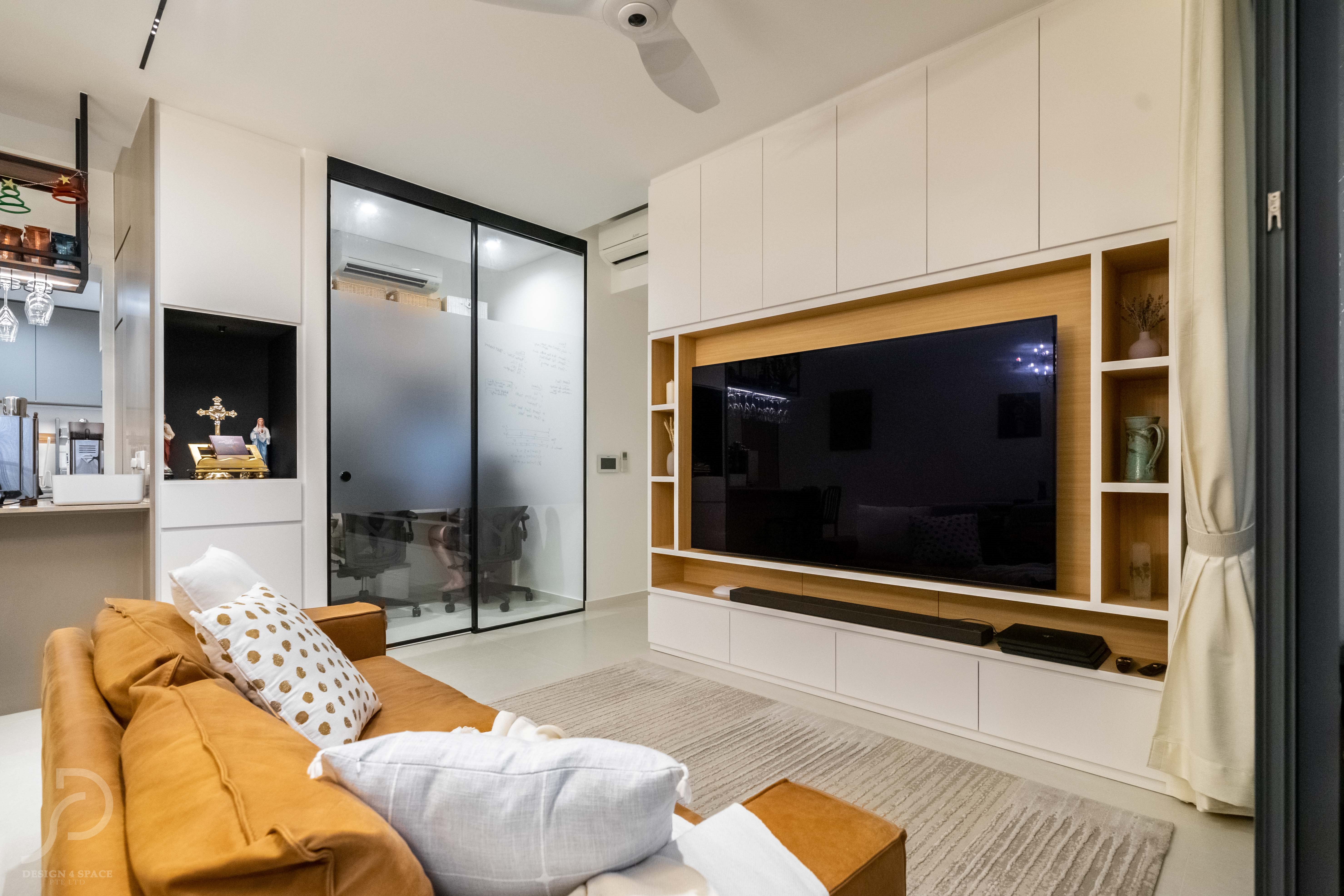 Modern Design - Living Room - Condominium - Design by Dots n Tots Interior Pte Ltd