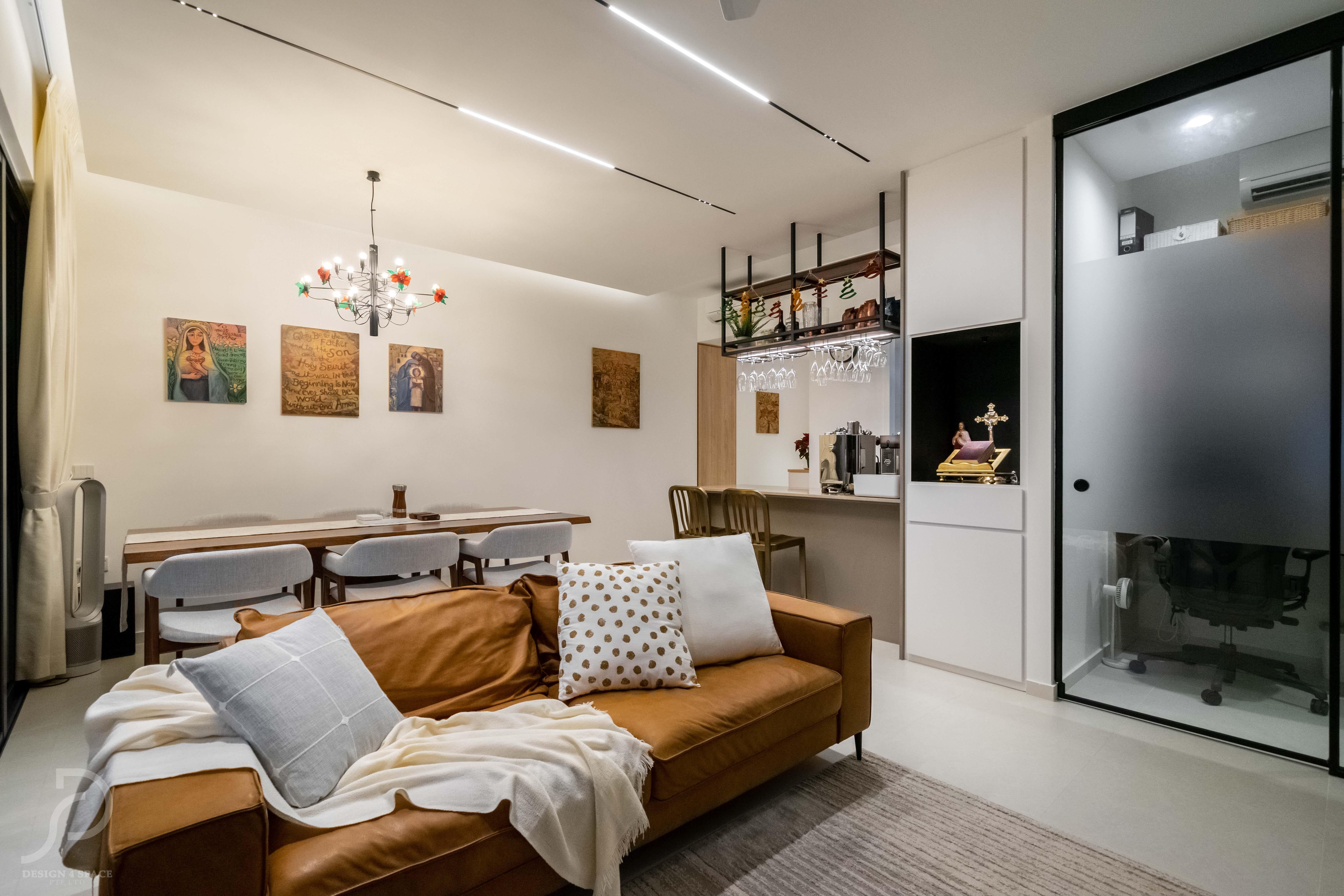 Modern Design - Living Room - Condominium - Design by Dots n Tots Interior Pte Ltd
