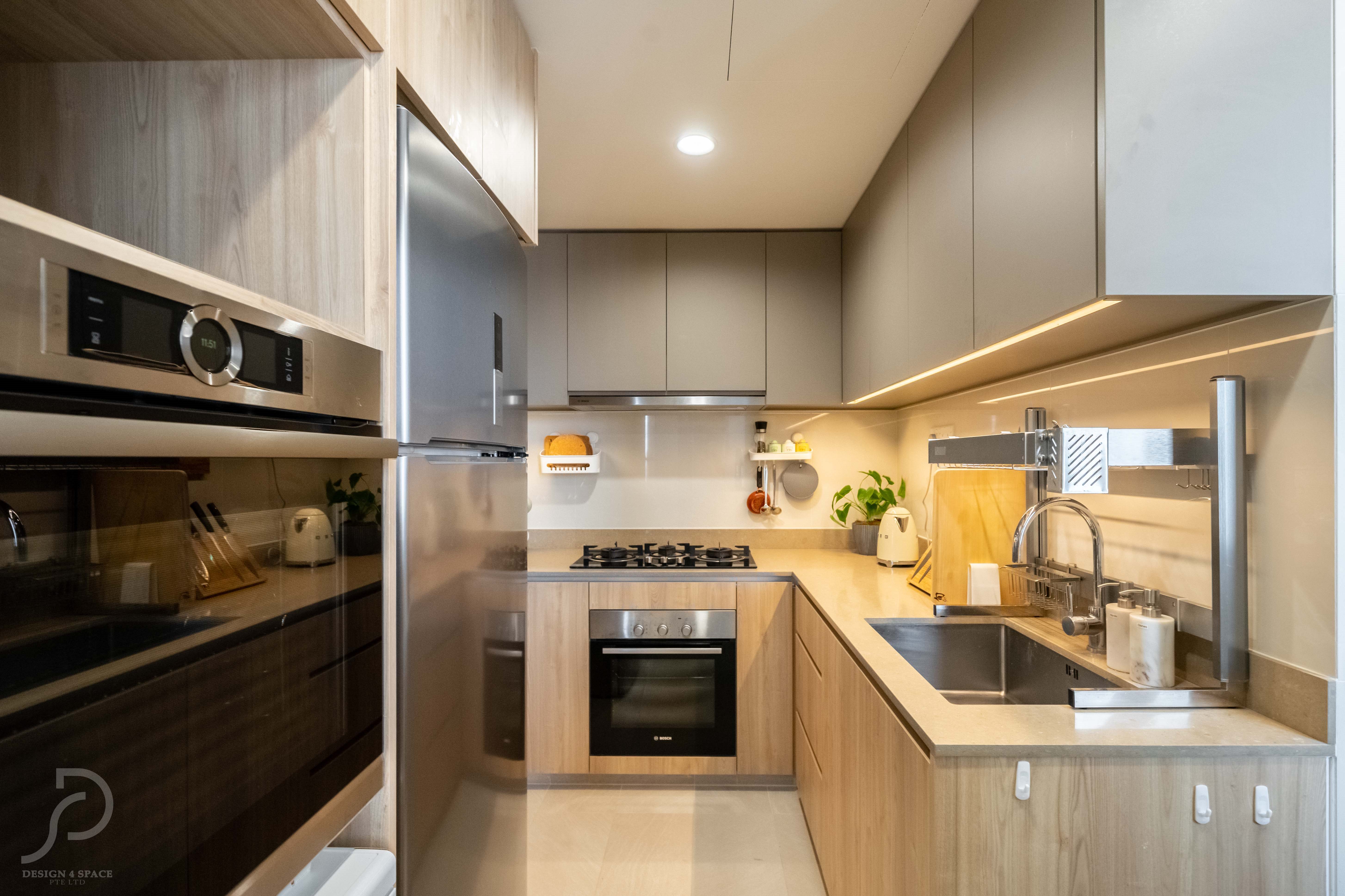 Modern Design - Kitchen - Condominium - Design by Dots n Tots Interior Pte Ltd