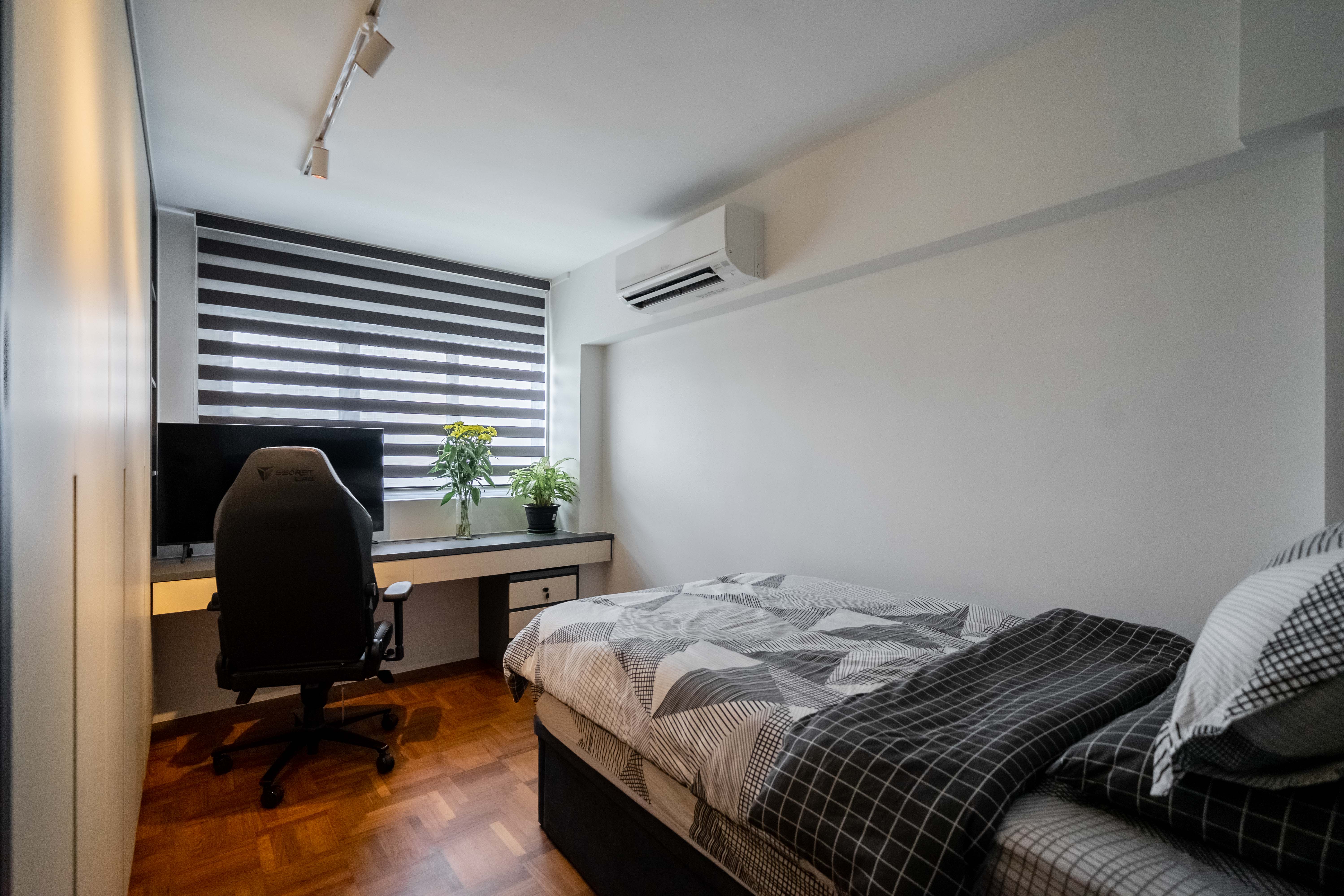 Modern Design - Bedroom - HDB 3 Room - Design by Dots n Tots Interior Pte Ltd