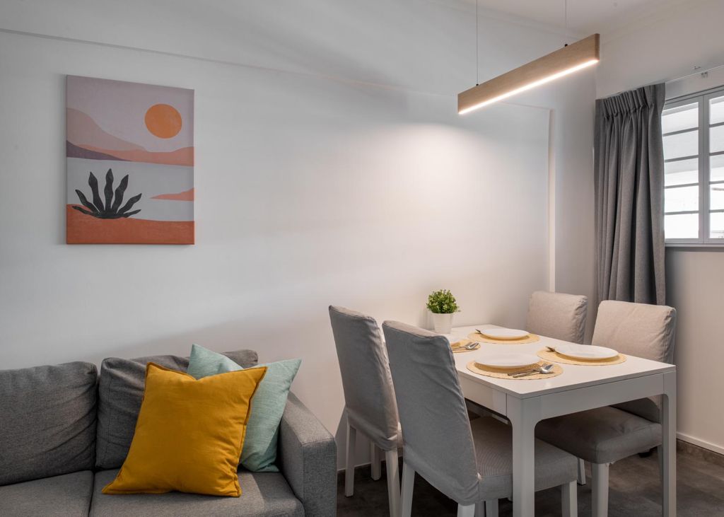 Scandinavian Design - Dining Room - HDB 3 Room - Design by Dots n Tots Interior Pte Ltd