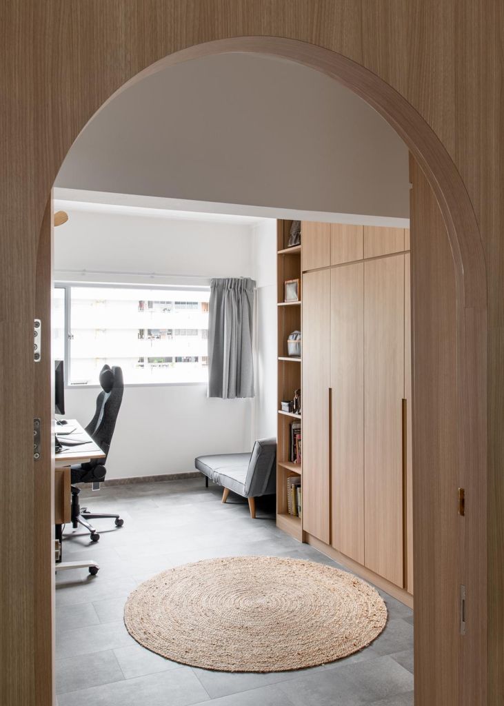 Scandinavian Design - Study Room - HDB 3 Room - Design by Dots n Tots Interior Pte Ltd