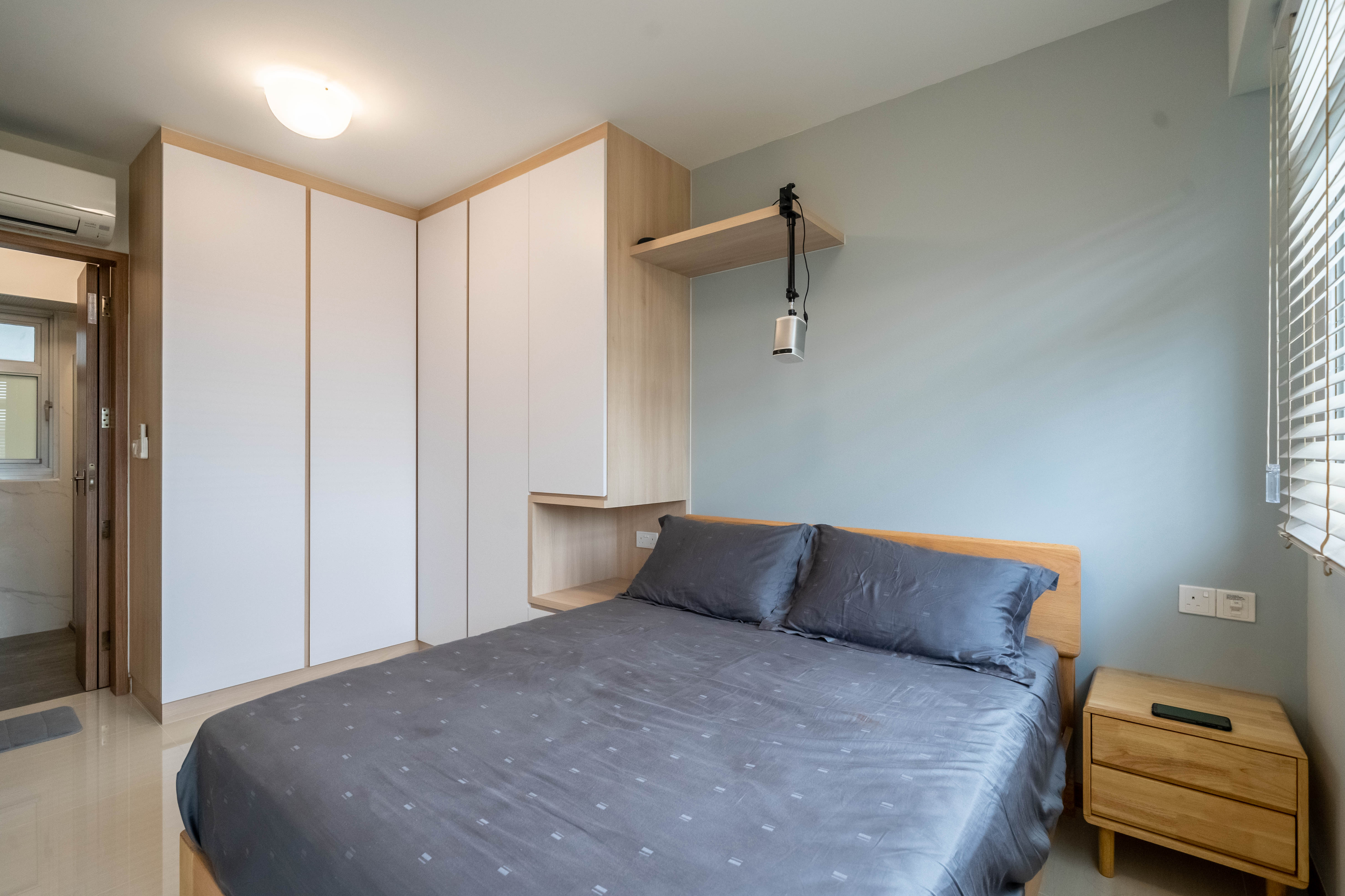 Minimalist, Scandinavian Design - Bedroom - HDB 4 Room - Design by Dots n Tots Interior Pte Ltd