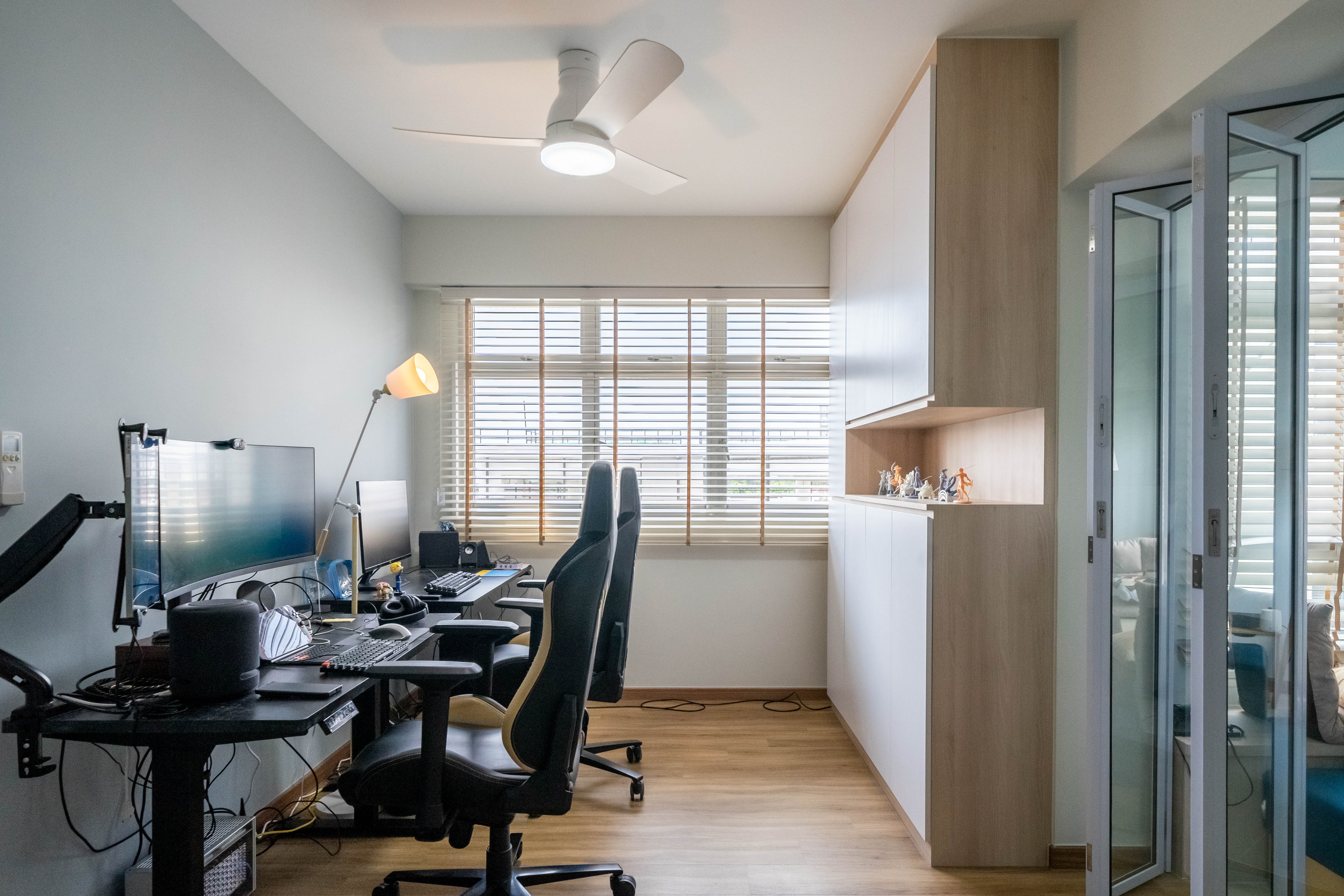 Minimalist, Scandinavian Design - Study Room - HDB 4 Room - Design by Dots n Tots Interior Pte Ltd