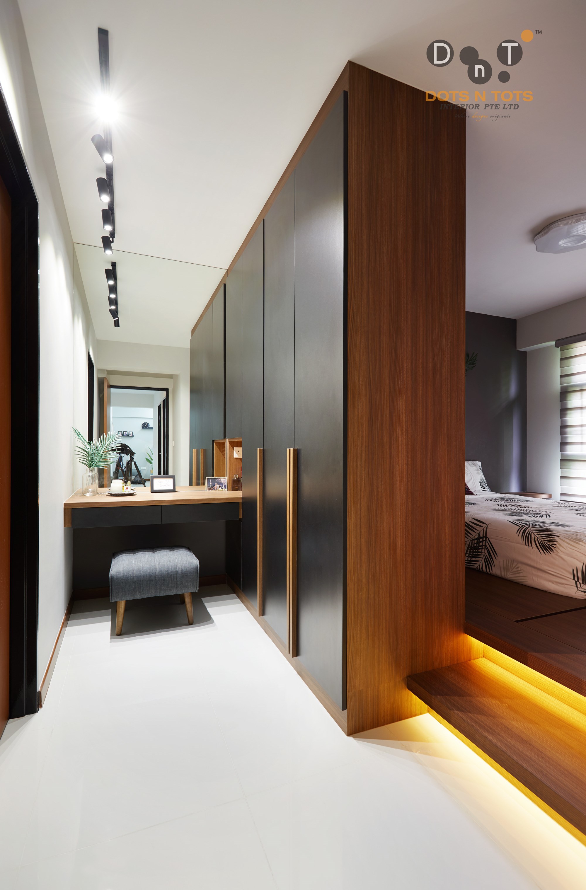Scandinavian Design - Bedroom - HDB 4 Room - Design by Dots n Tots Interior Pte Ltd