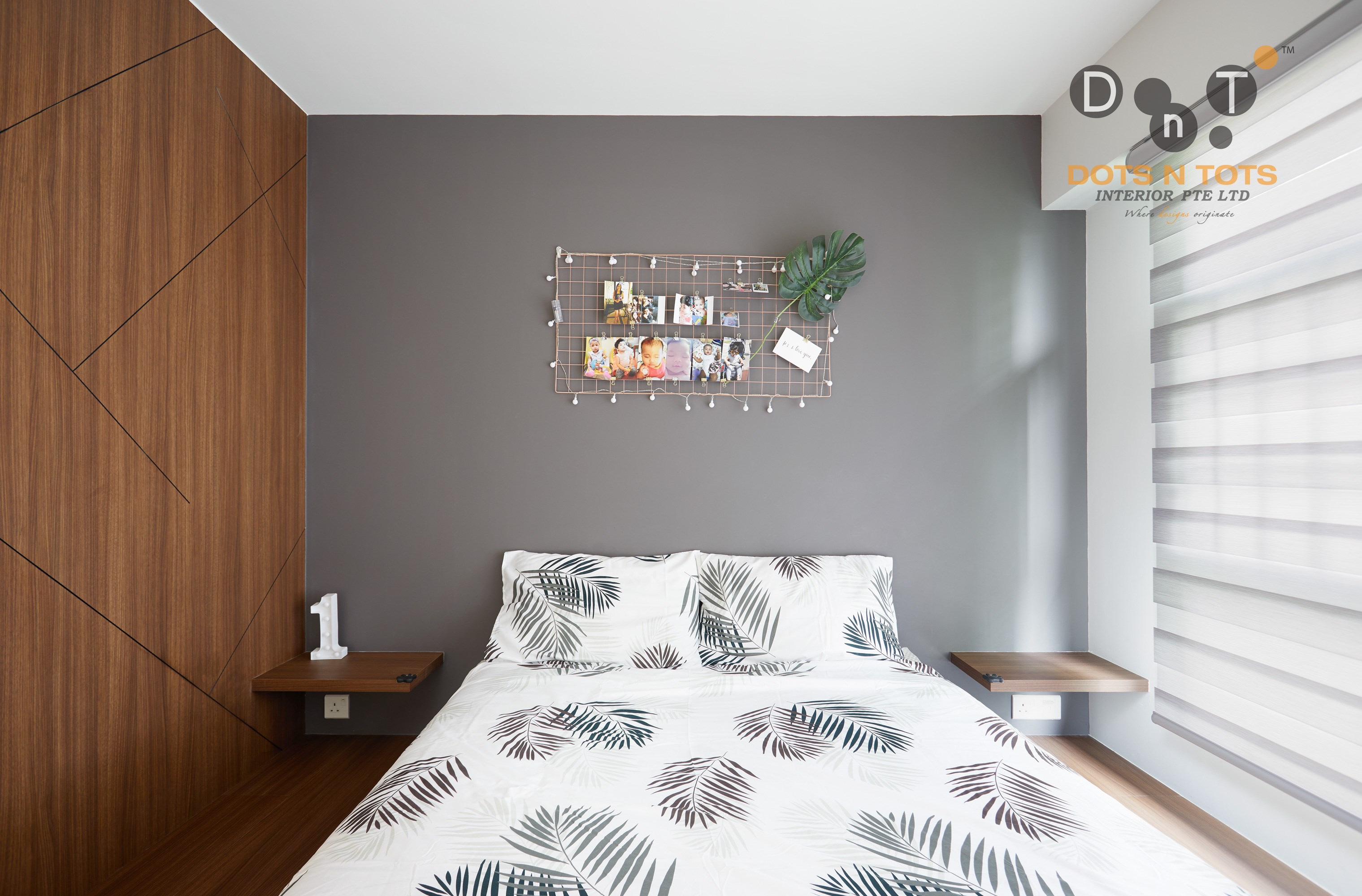 Scandinavian Design - Bedroom - HDB 4 Room - Design by Dots n Tots Interior Pte Ltd