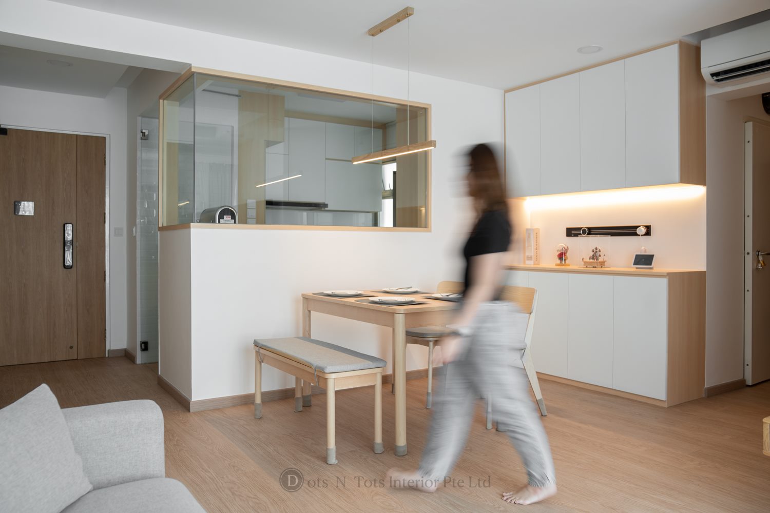 Contemporary, Others Design - Kitchen - HDB 4 Room - Design by Dots n Tots Interior Pte Ltd