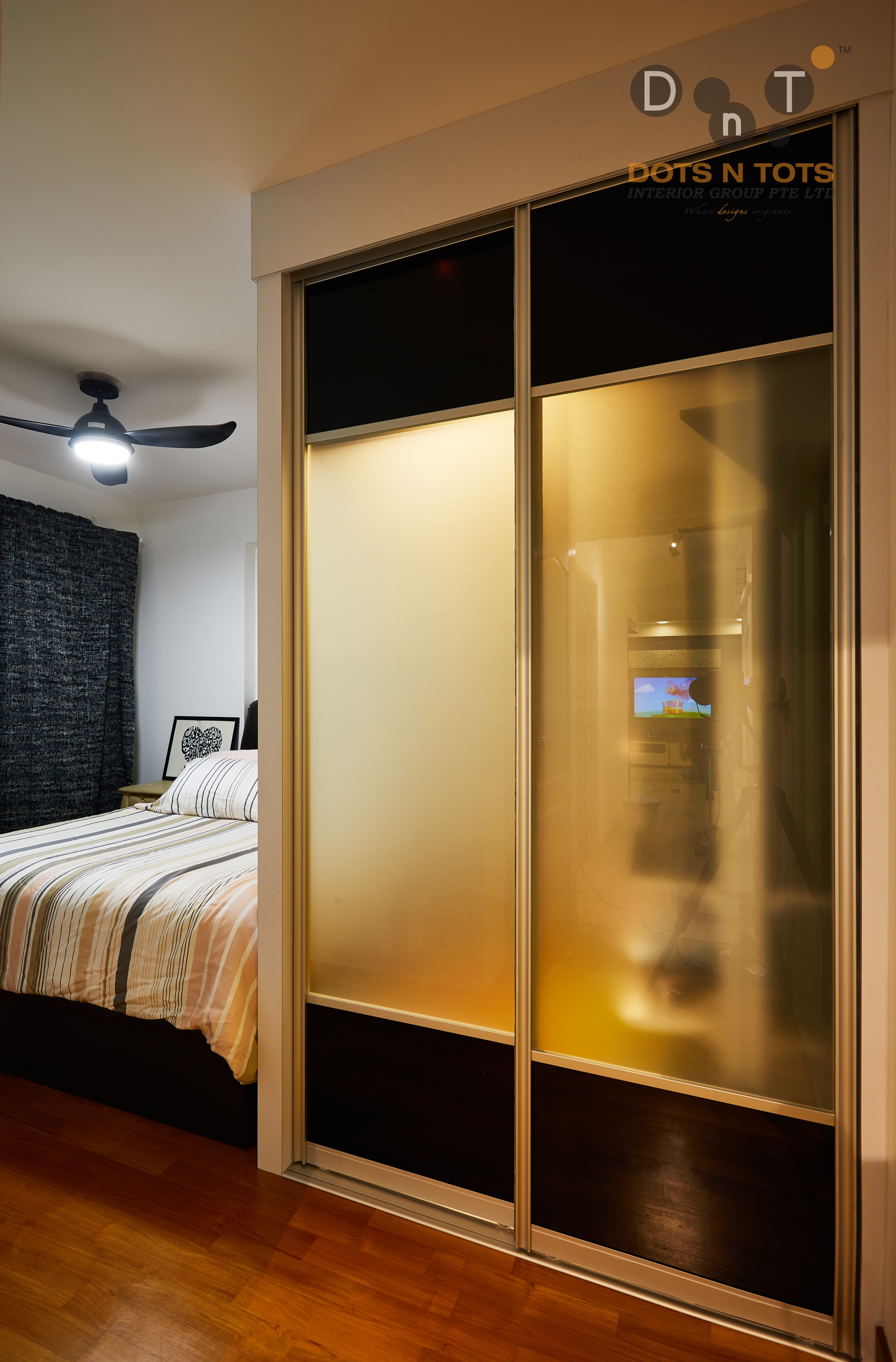  Design - Bedroom - HDB 4 Room - Design by Dots n Tots Interior Pte Ltd