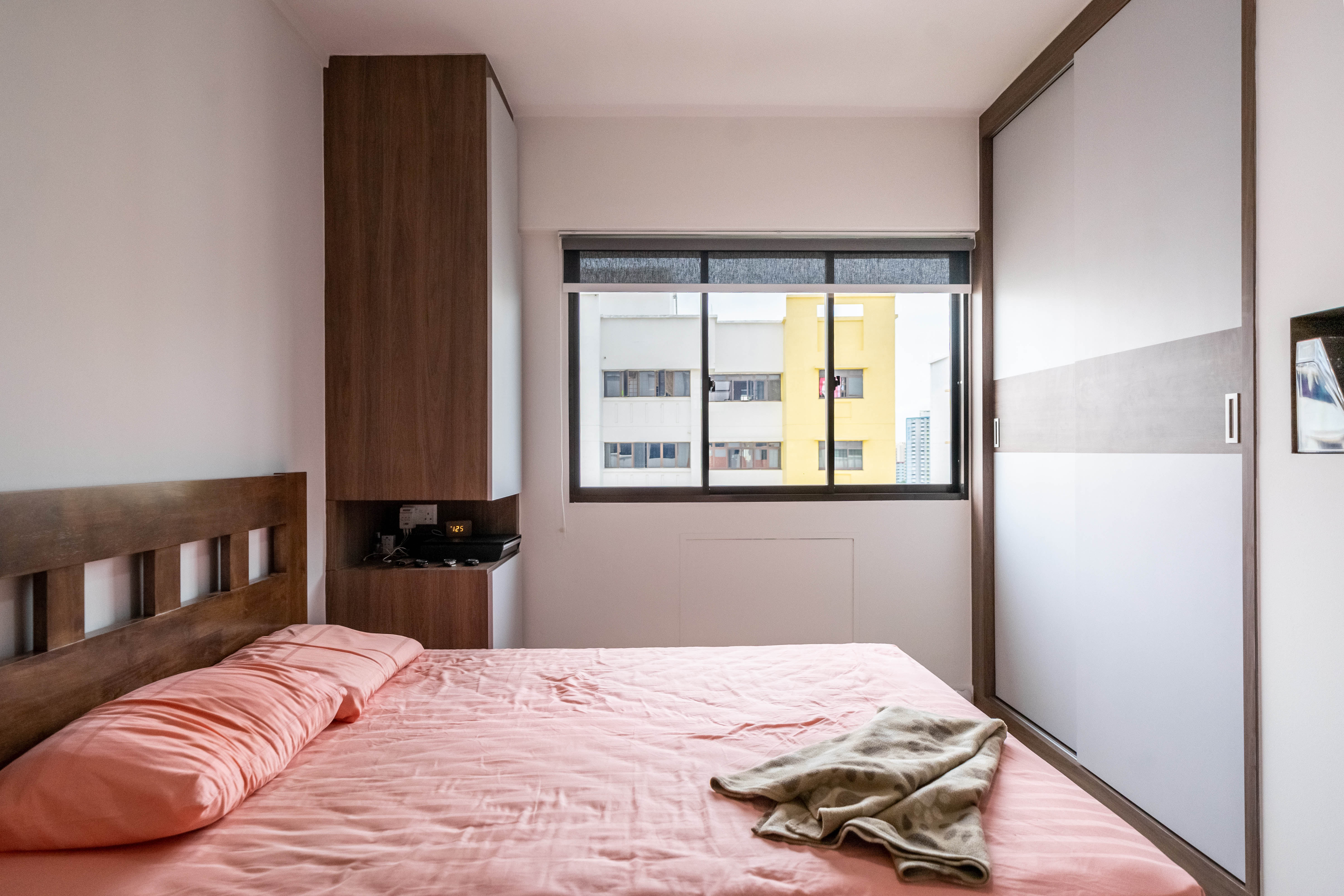 Contemporary Design - Bedroom - HDB 4 Room - Design by Dots n Tots Interior Pte Ltd