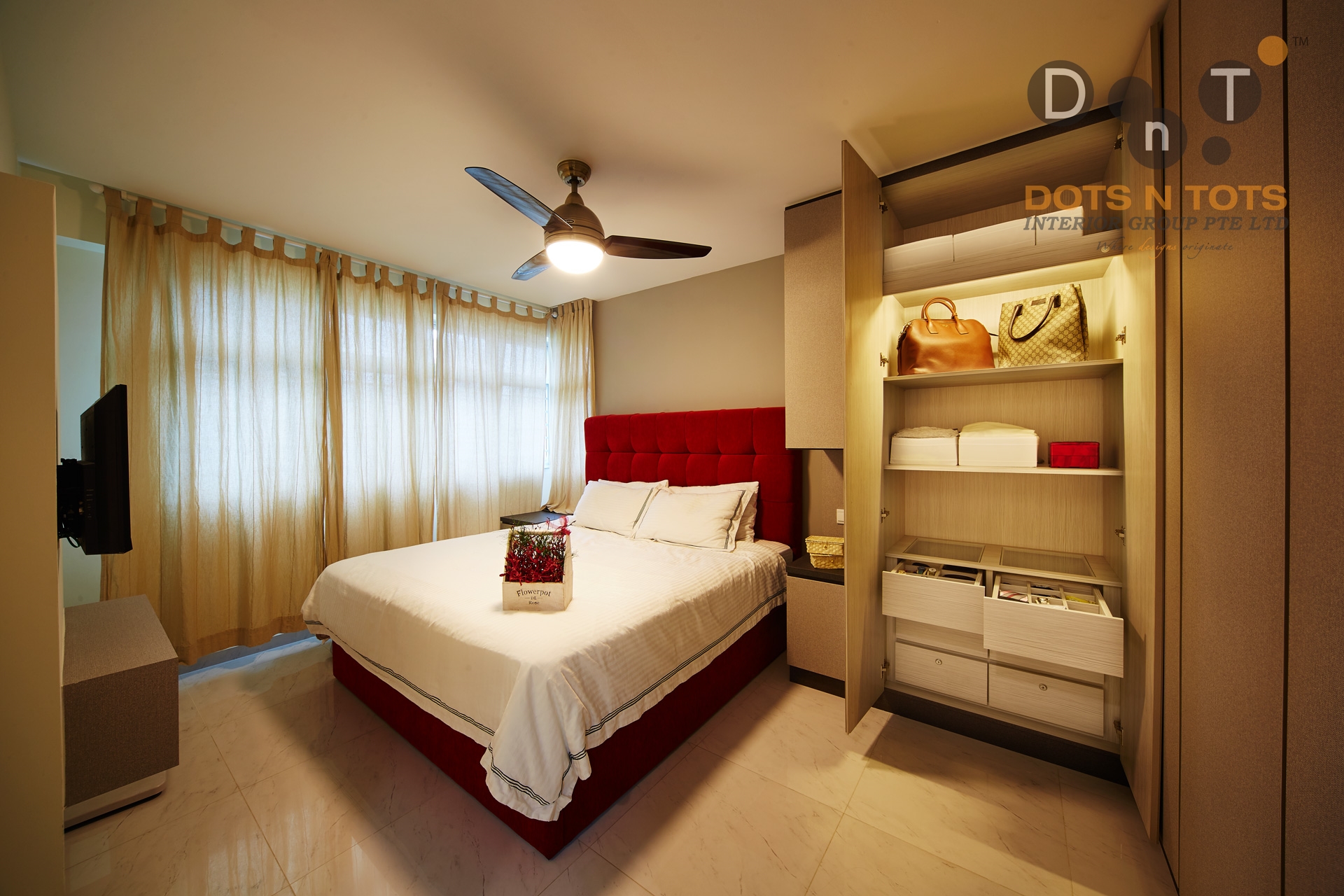 Others Design - Bedroom - HDB 4 Room - Design by Dots n Tots Interior Pte Ltd