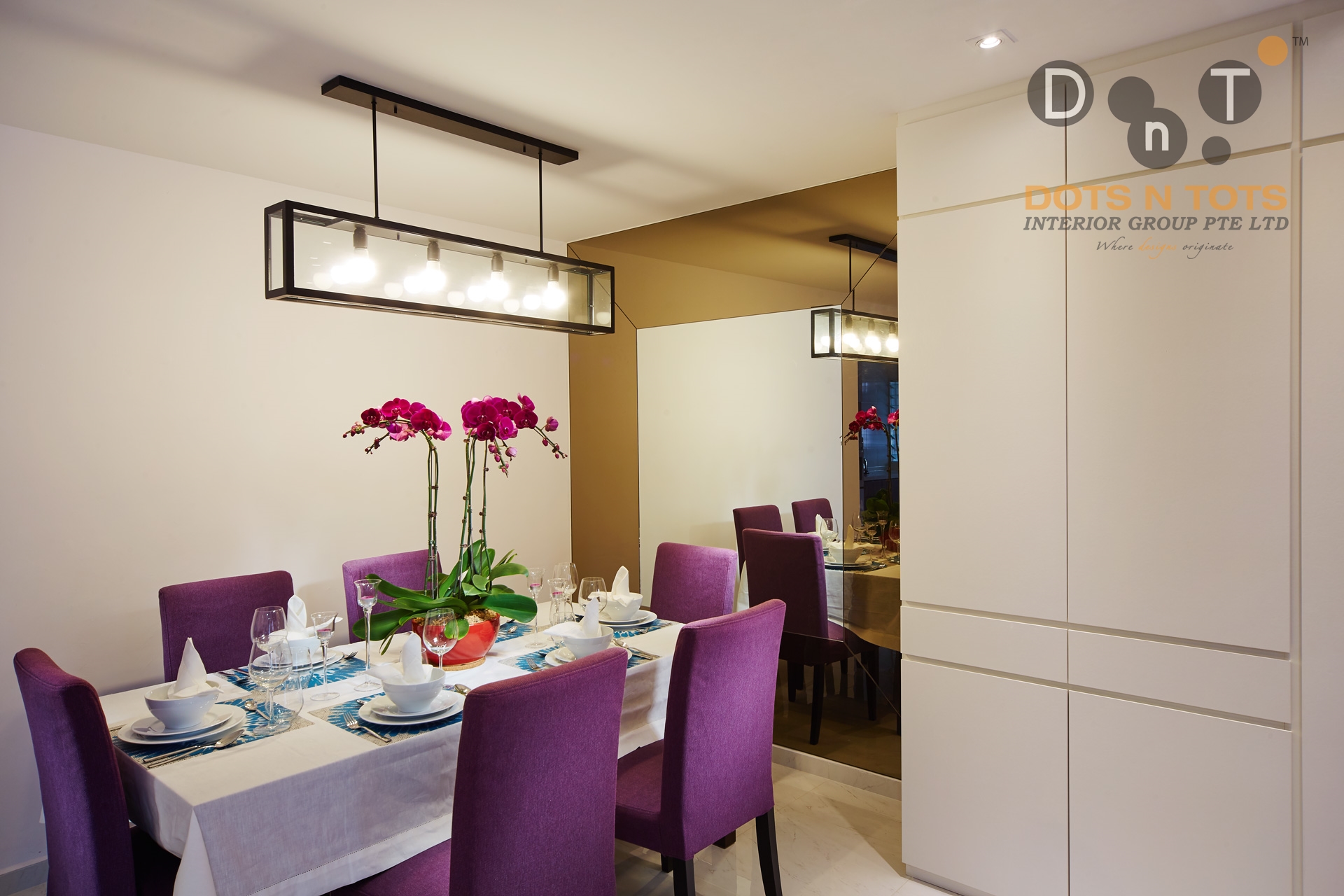 Others Design - Dining Room - HDB 4 Room - Design by Dots n Tots Interior Pte Ltd