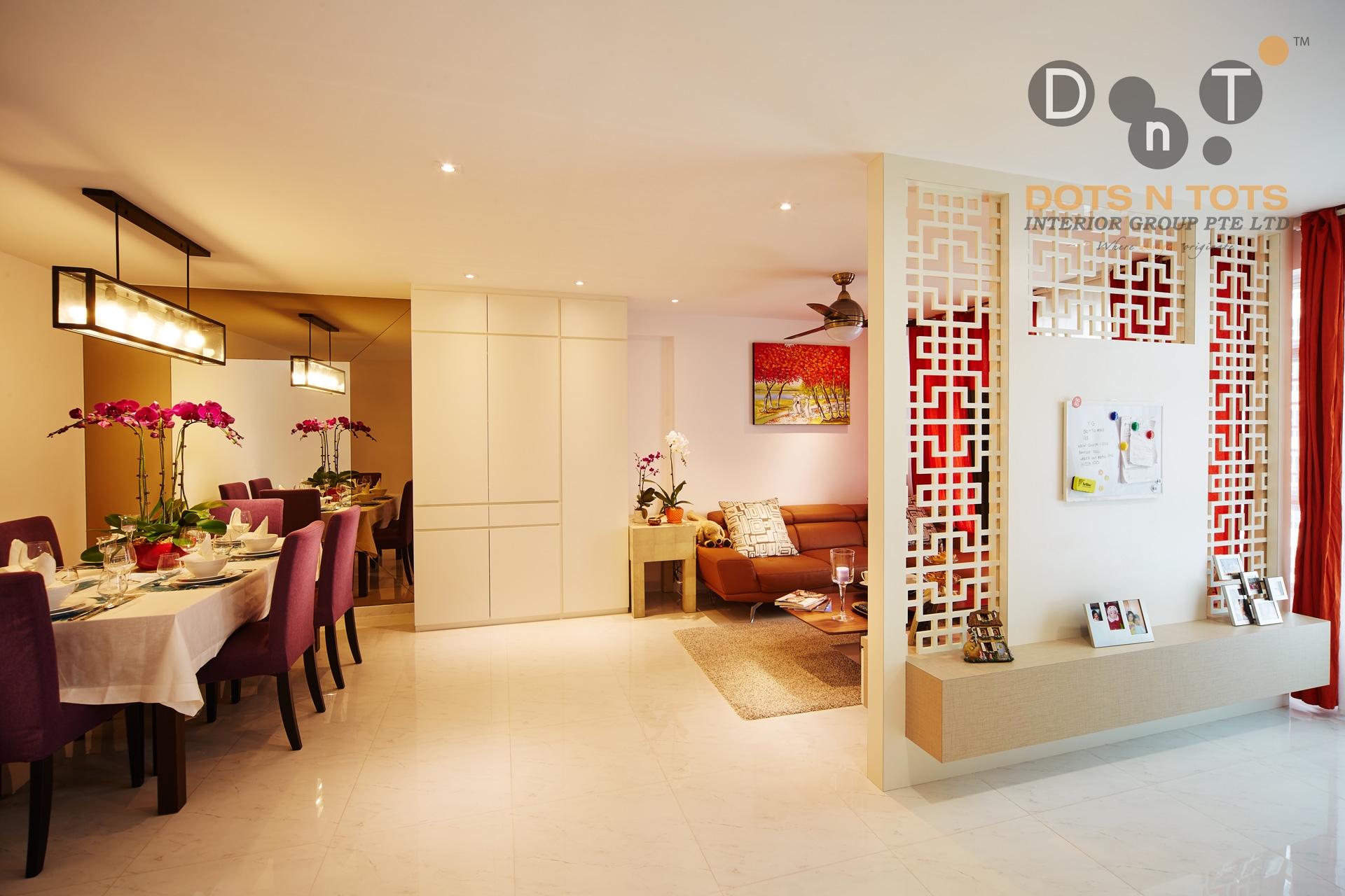 Others Design - Living Room - HDB 4 Room - Design by Dots n Tots Interior Pte Ltd