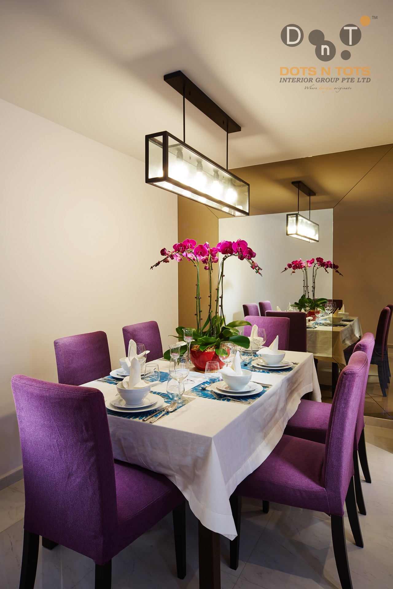 Others Design - Dining Room - HDB 4 Room - Design by Dots n Tots Interior Pte Ltd