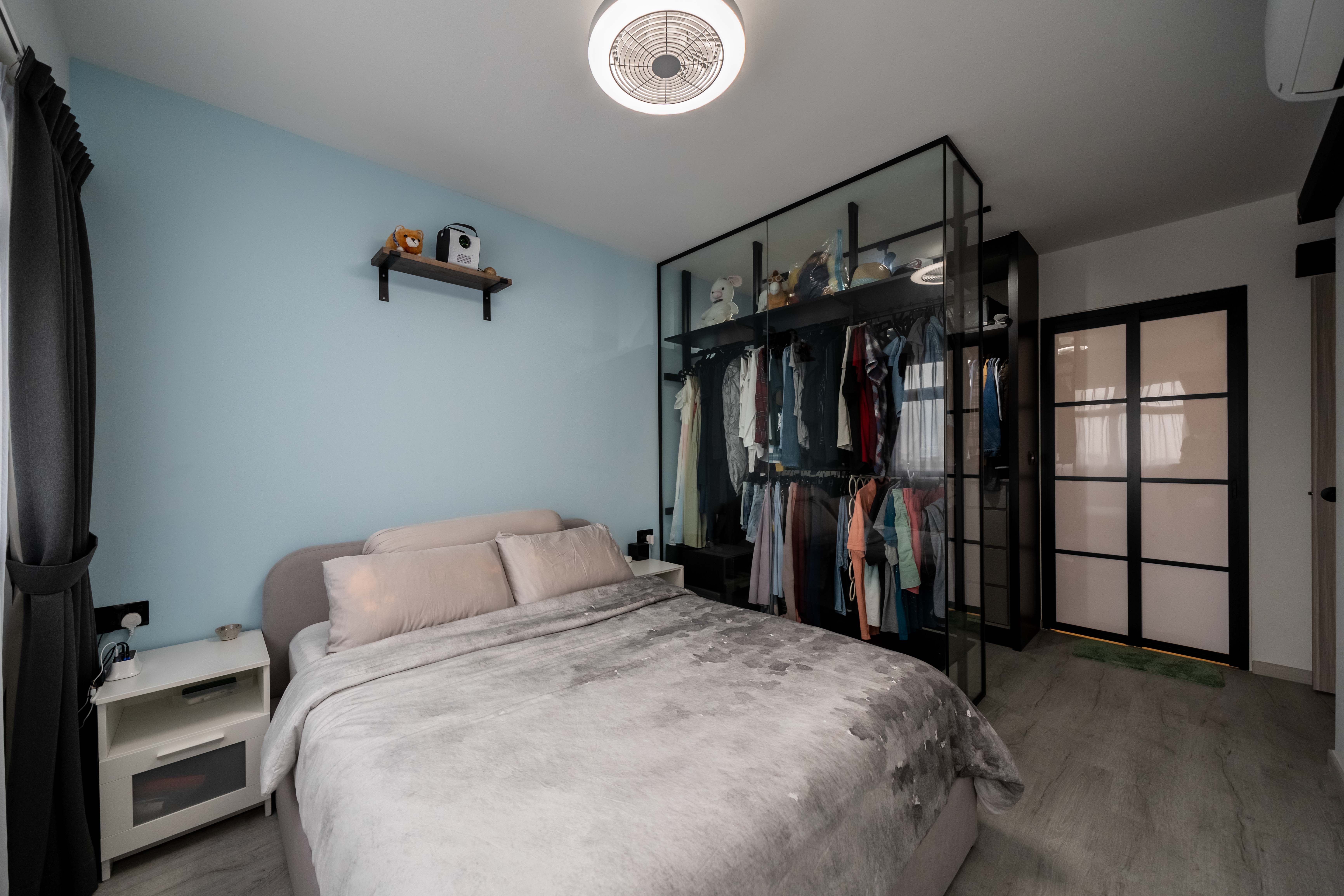 Modern Design - Bedroom - HDB 5 Room - Design by Dots n Tots Interior Pte Ltd