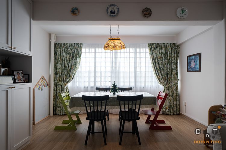 Contemporary, Others Design - Dining Room - HDB 5 Room - Design by Dots n Tots Interior Pte Ltd