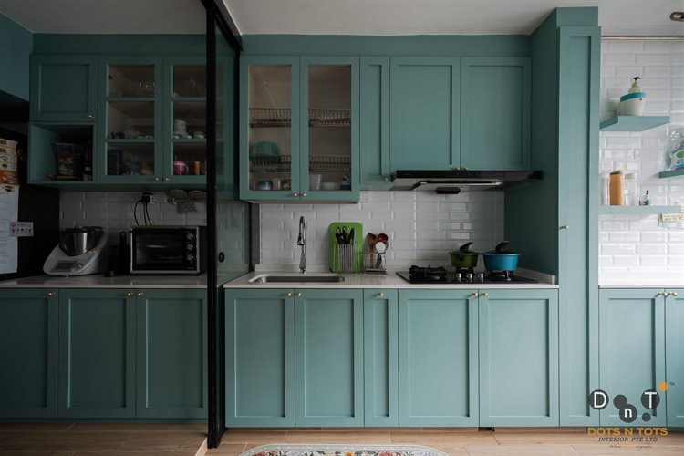 Contemporary, Others Design - Kitchen - HDB 5 Room - Design by Dots n Tots Interior Pte Ltd
