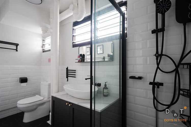 Contemporary, Others Design - Bathroom - HDB 5 Room - Design by Dots n Tots Interior Pte Ltd