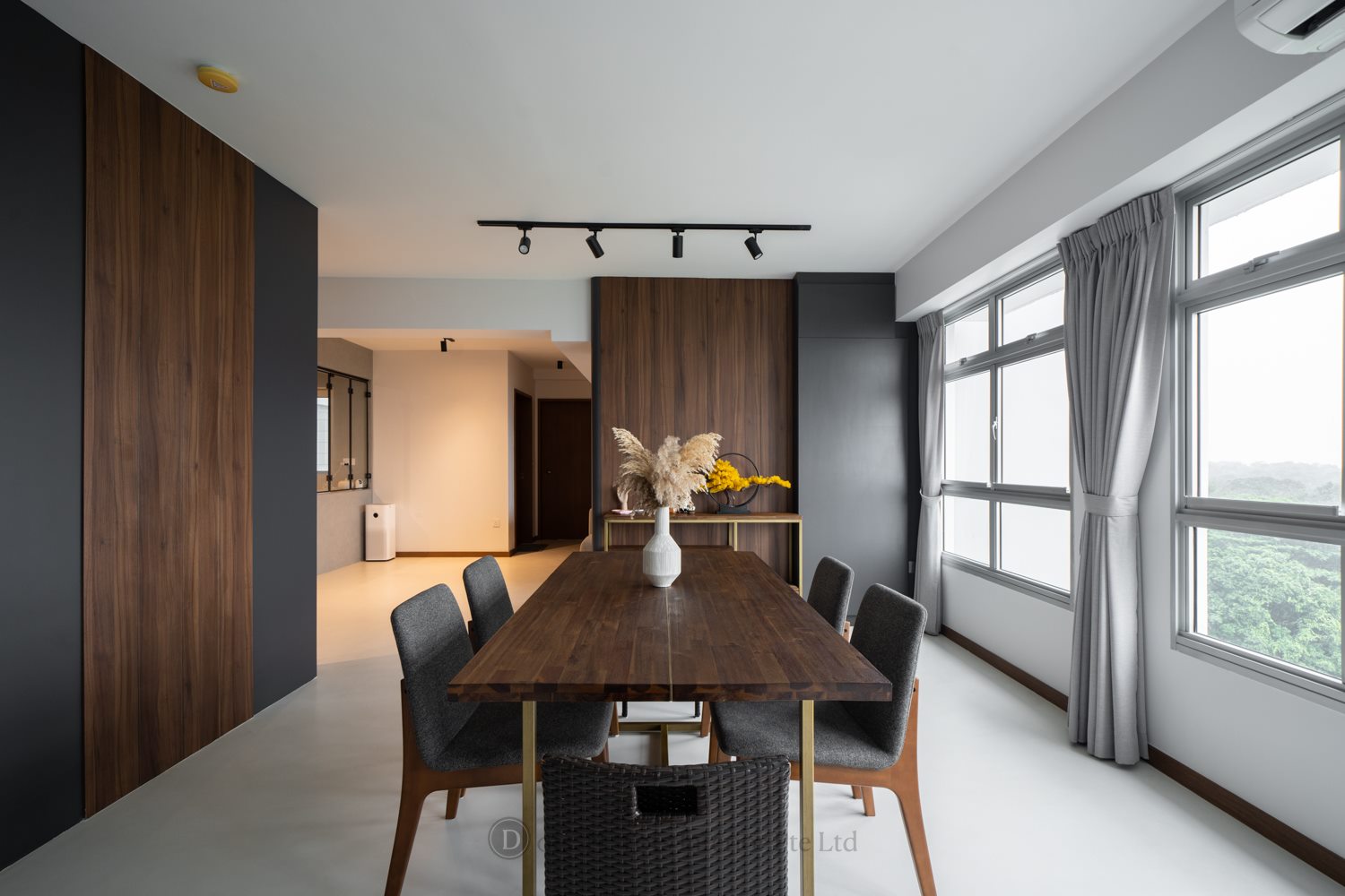 Contemporary, Modern Design - Dining Room - HDB 5 Room - Design by Dots n Tots Interior Pte Ltd