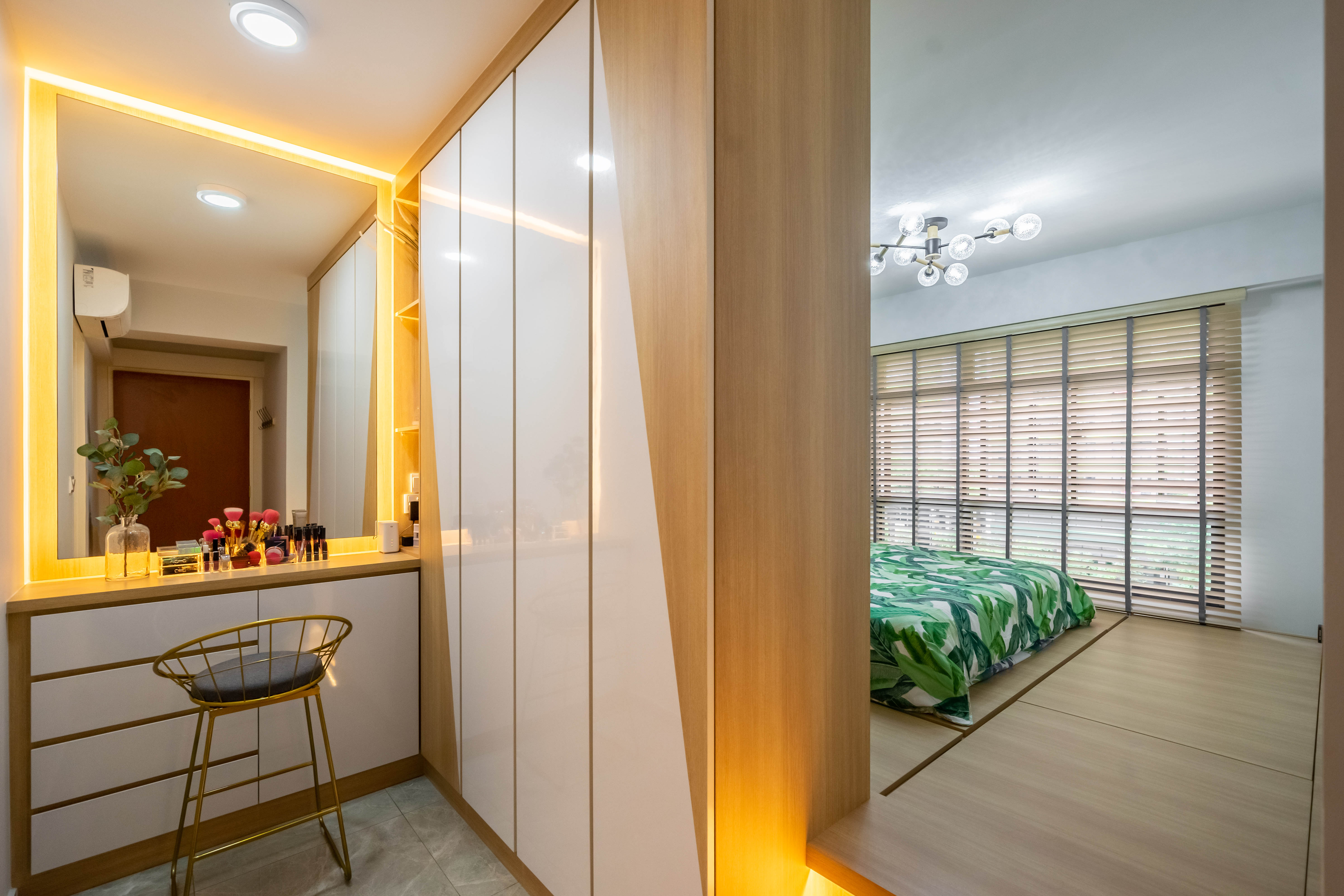 Modern Design - Bedroom - HDB 5 Room - Design by Dots n Tots Interior Pte Ltd