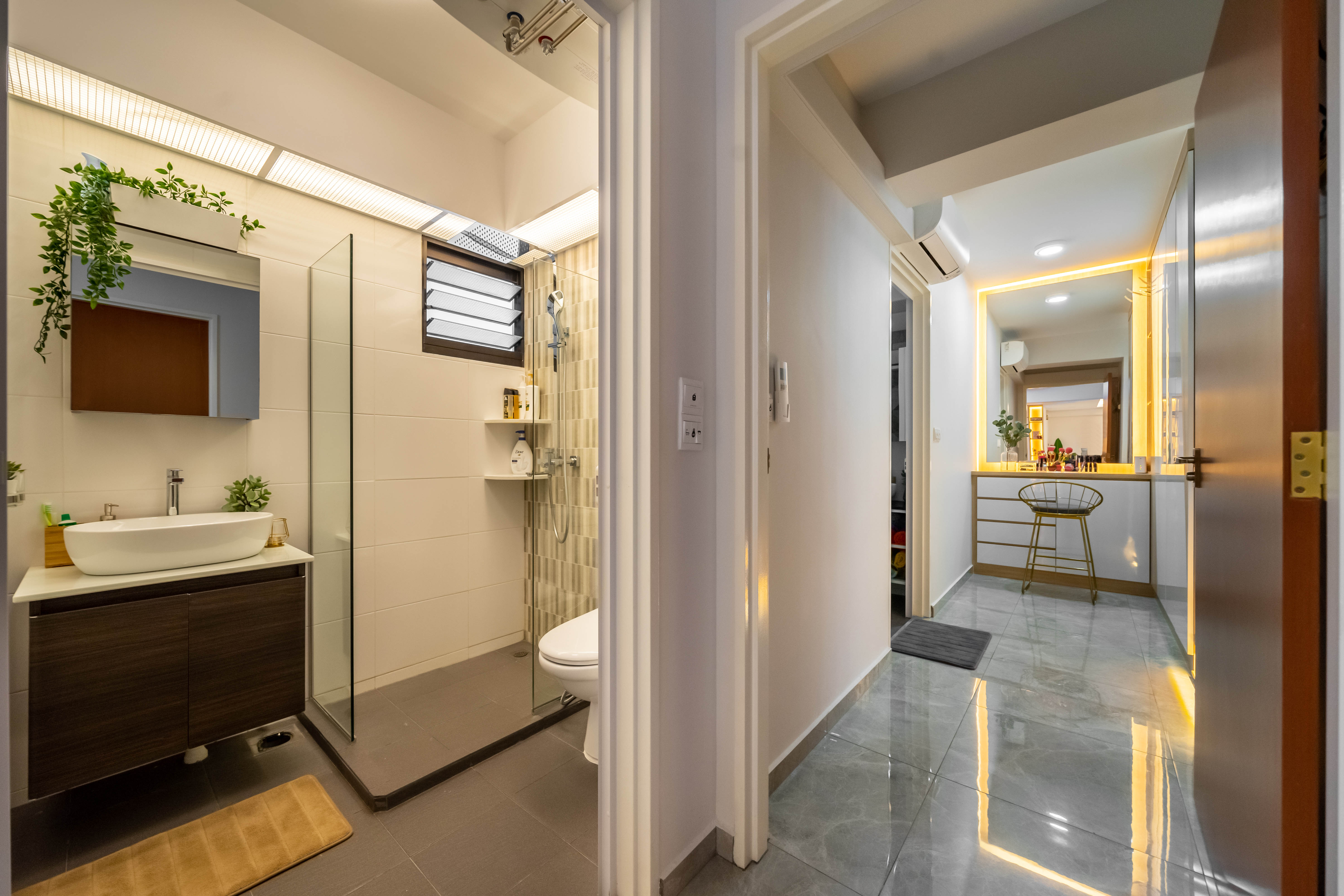 Modern Design - Bathroom - HDB 5 Room - Design by Dots n Tots Interior Pte Ltd