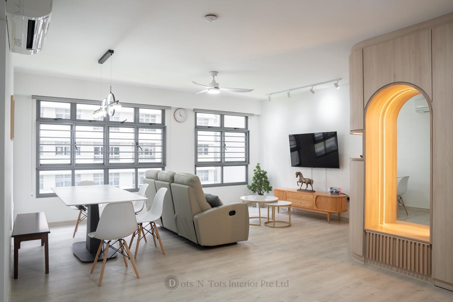 Minimalist, Modern, Others Design - Living Room - HDB 5 Room - Design by Dots n Tots Interior Pte Ltd