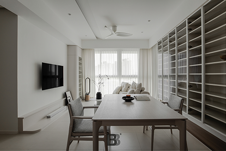 Minimalist, Modern Design - Dining Room - Condominium - Design by Doubble Interior Associates Singapore