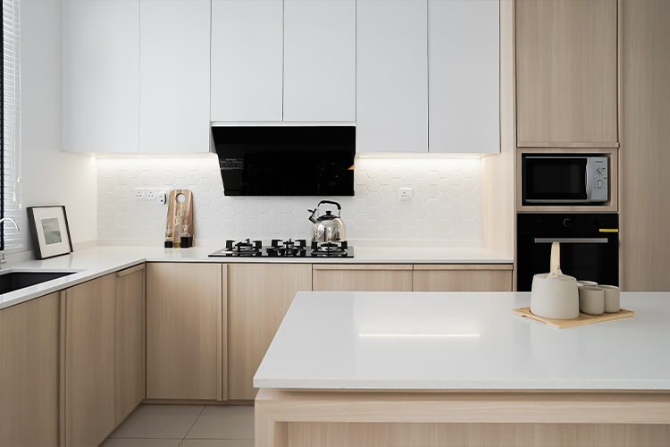 Contemporary, Scandinavian Design - Kitchen - Condominium - Design by Doubble Interior Associates Singapore